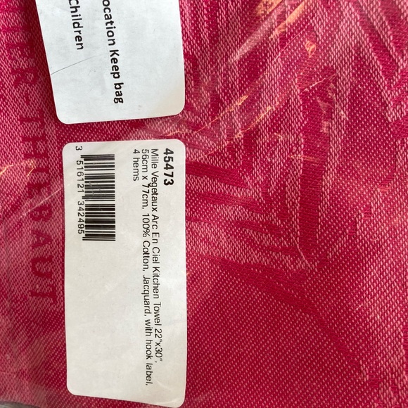 Set of two Garnier Thiebaut dish towels. NWT - Picture 3 of 3